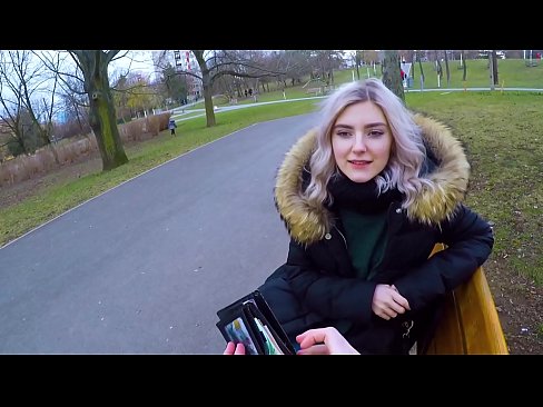 ❤️ Глотает горячую сперму незнакомца за деньги - минет в парке от Eva Elfie Просто порно на сайте high-pass.ru ❌